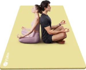 Yoga Mat 1/2 Inch Thick Large Exercise Mat 78"x 51" Extra Wide Workout Mats for Home Gym, Non-Slip Gym Floor Mat Soft Comfortable with Carrying Yoga Bag