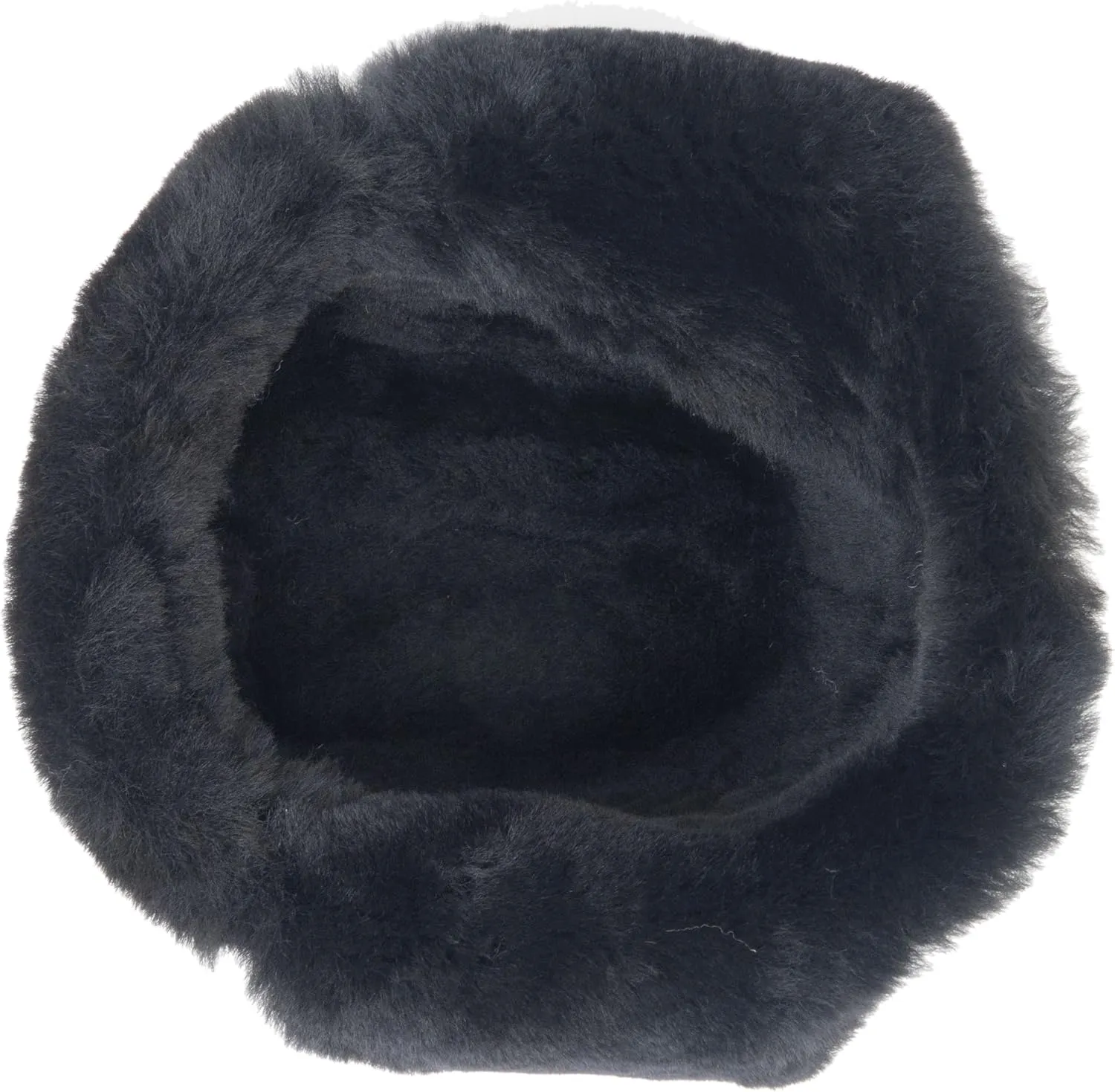 Zessano Leather Aviator Russian Ushanka Trapper Winter Fur Hat - Unisex Shearling 100% Leather Sheepskin Hats for Men Women