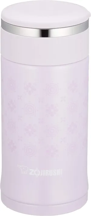Zojirushi SM-ED20-VP Water Bottle, Direct Drinking Stainless Steel Mug, 7.8 fl oz (200 ml), Pearl Lavender